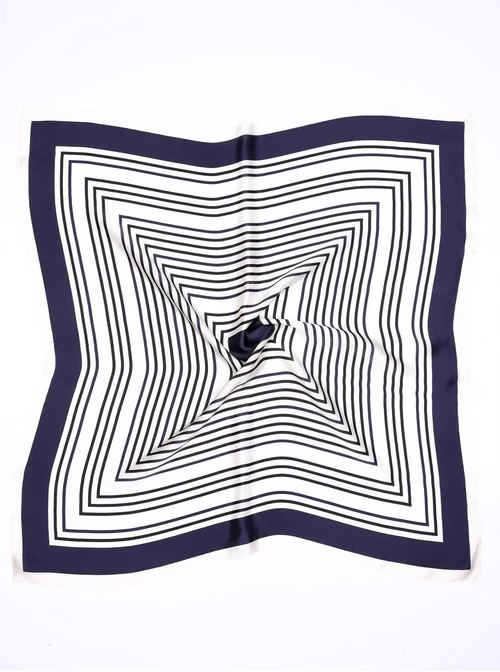 Apaszka Jedwabna, wzór geometryczny AP15286-07