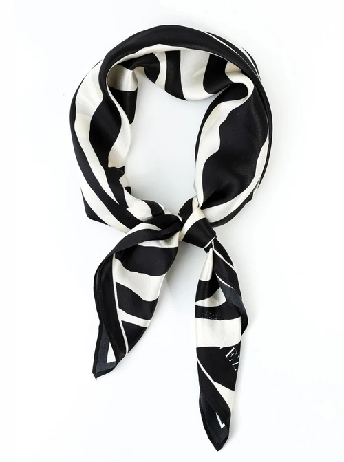 Apaszka Jedwabna, zebra, AP15421-07