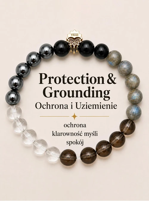 Bransoletka Ochrona i Uziemienie, stal pozłacana S116238Z00