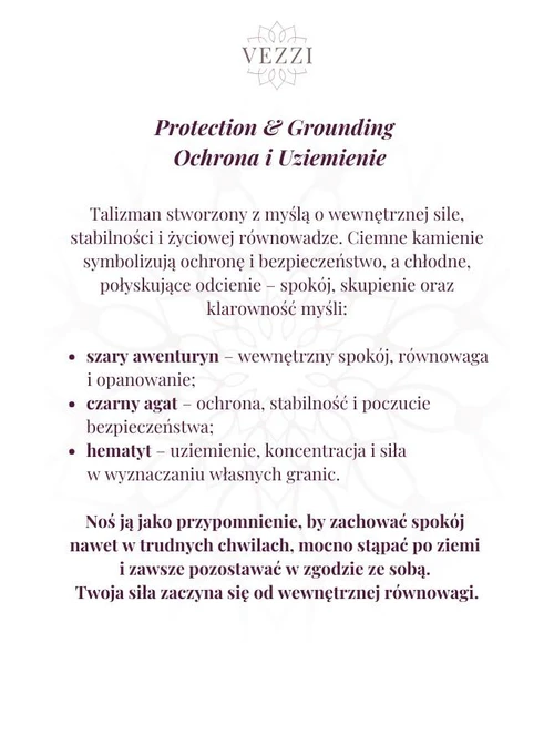 Bransoletka Ochrona i Uziemienie, stal pozłacana S116238Z00
