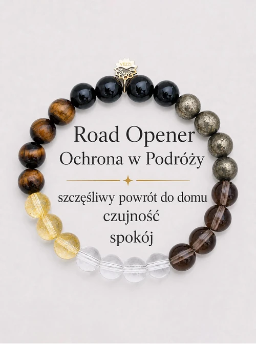Bransoletka Ochrona w Podróży, stal pozłacana S116242Z00