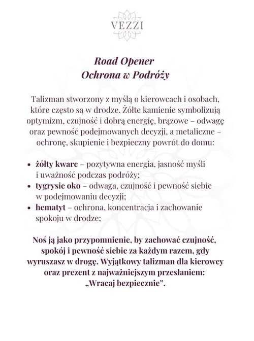 Bransoletka Ochrona w Podróży, stal pozłacana S116242Z00