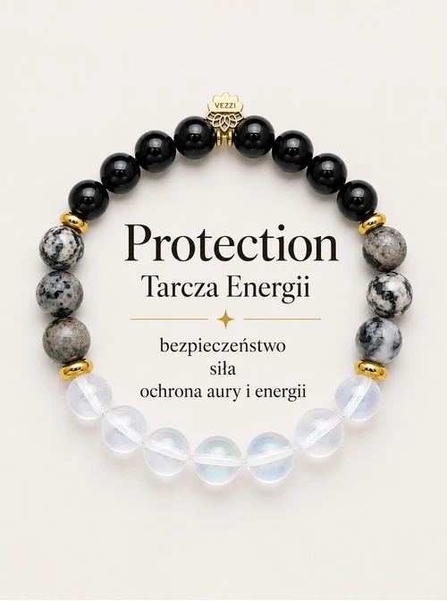 Bransoletka Tarcza Energii, stal pozłacana S116244Z00