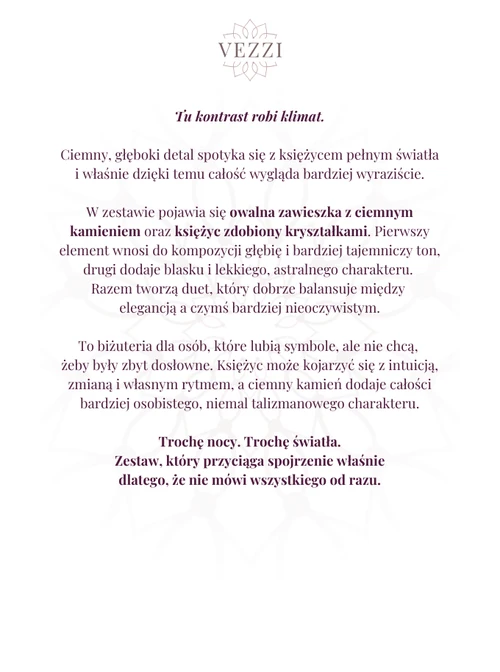 Zestaw Biżuterii Astral Muse