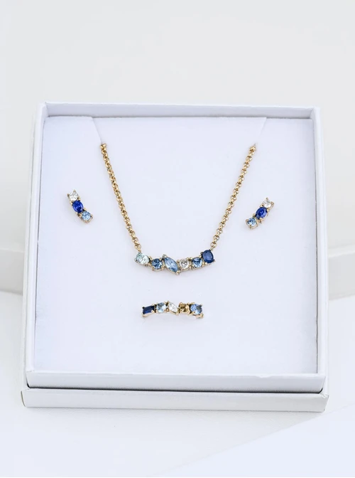 Zestaw Biżuterii Blue Amour