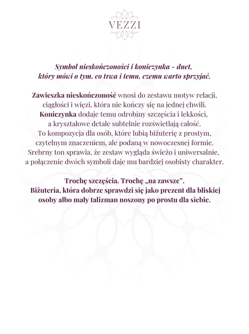 Zestaw Biżuterii Eternal Grace