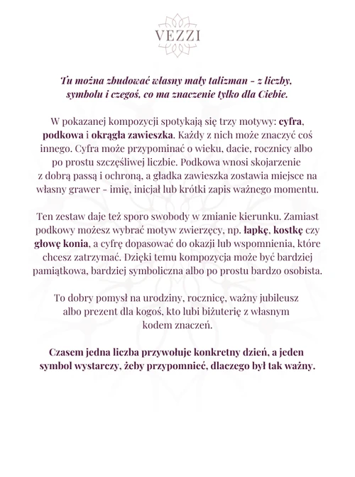 Zestaw biżuterii Crystal Halo z możliwością personalizacji ZG00062Z00