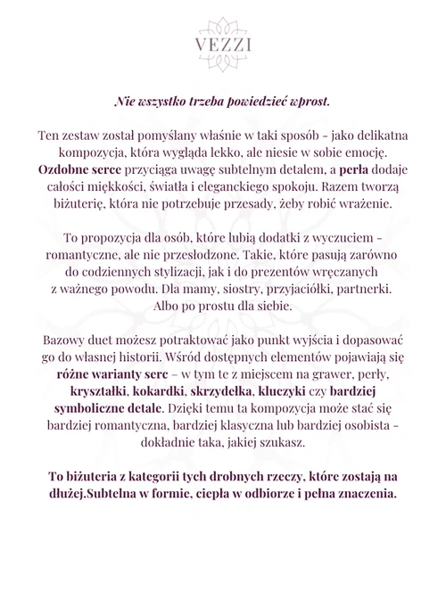 Zestaw biżuterii Eternal Connection z możliwością personalizacji ZG00036Z00