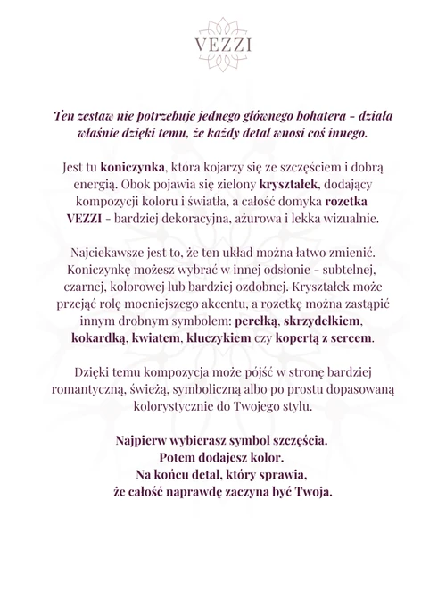 Zestaw biżuterii Honey Ritual z możliwością grawerowania ZG00053Z00