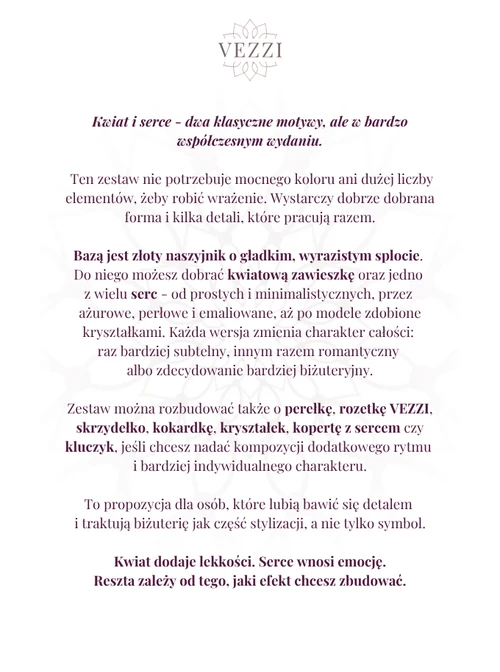 Zestaw biżuterii Just Shine z możliwością grawerowania ZG00022Z00