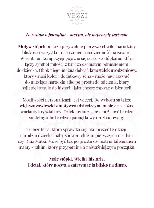 Zestaw biżuterii Light of Love z możliwością personalizacji ZG00034Z00