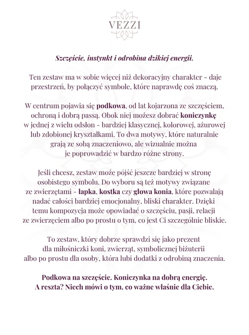 Zestaw biżuterii Lunar Thread z możliwością personalizacji ZG00030Z00