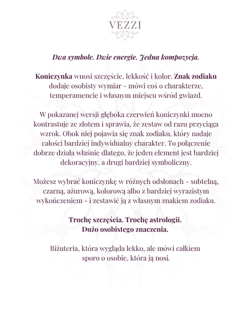 Zestaw biżuterii Morning Whisper z możliwością personalizacji ZG00027Z00