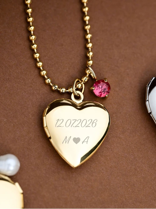 Zestaw biżuterii Promise of Love z możliwością grawerowania ZG00073Z00