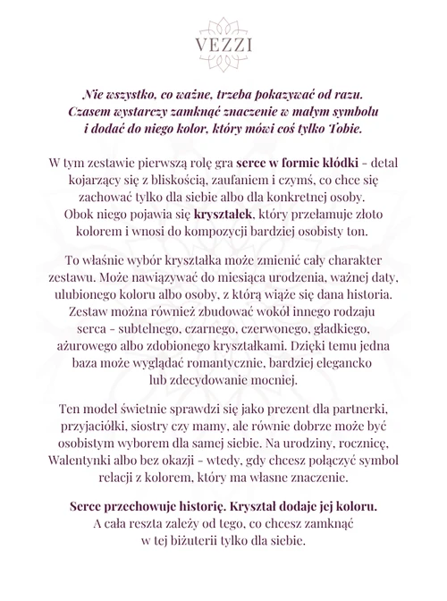 Zestaw biżuterii Silken Touch z możliwością personalizacji ZG00021Z00