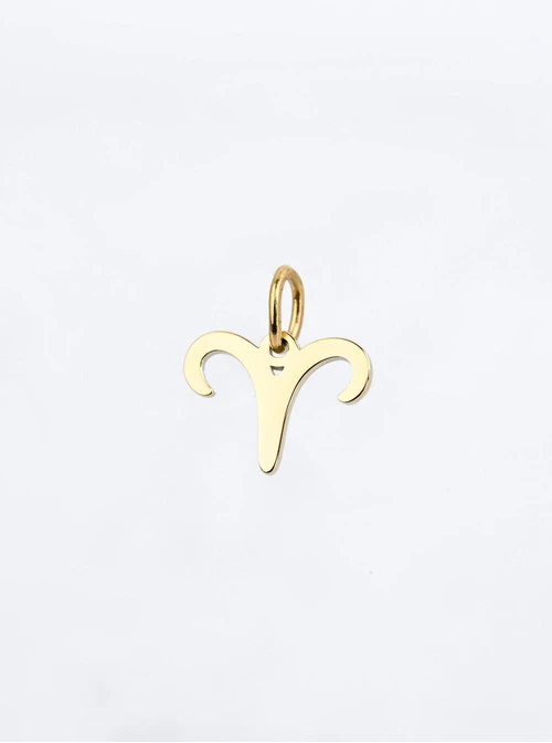 Znak zodiaku Baran, stal pozłacana SC16527Z00-01