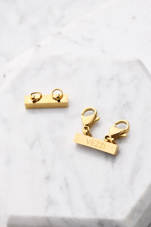 Łącznik do naszyjników podwójny, złoty S300147Z00