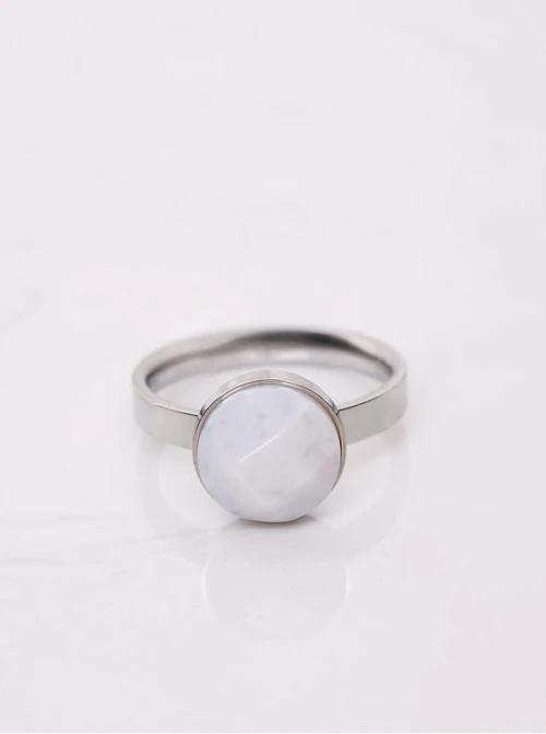 Pierścionek Waga, Opal,srebrny S4V70701