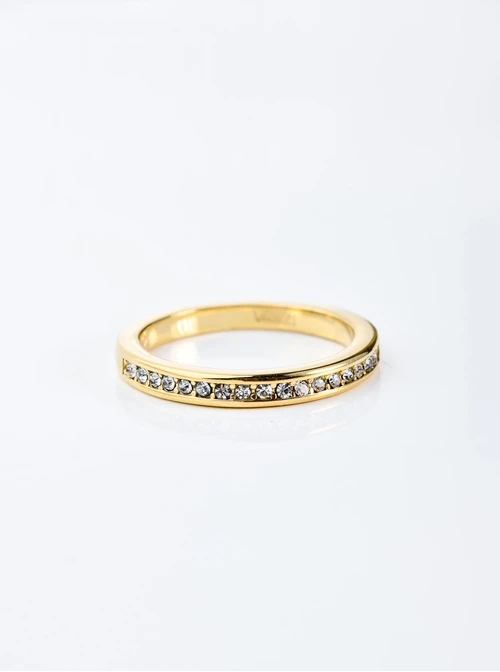 Pierścionek kryształki, złoty S400044Z00