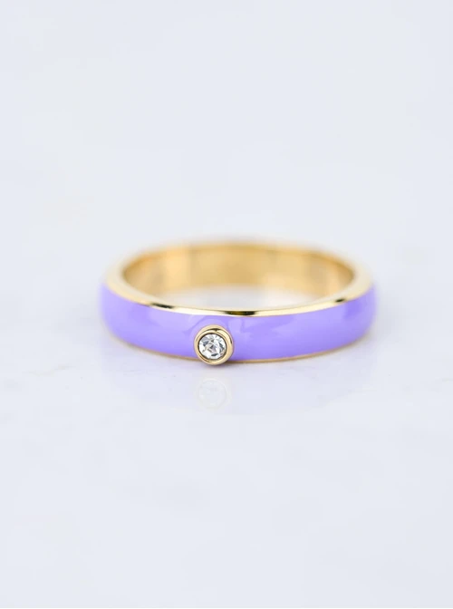 Pierścionek liliowy, złoty S400066Z08