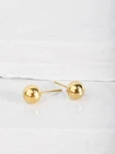 Kolczyki kulki, kolor złoty S2V70889-3Z
