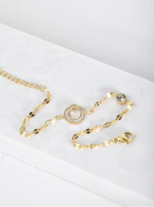 Bransoletka kółeczko, kolor złoty S100456Z02