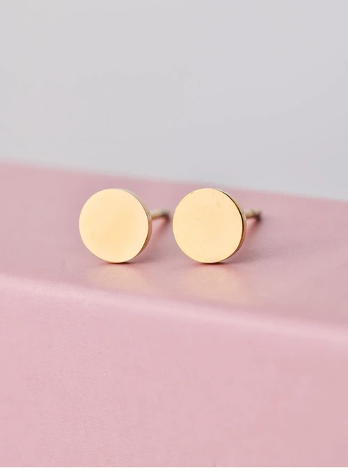 Kolczyki małe kółeczka, kolor złoty S200118Z00