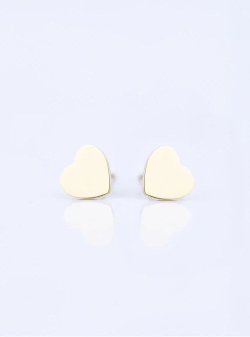 Kolczyki serduszka, kolor złoty S200016Z00