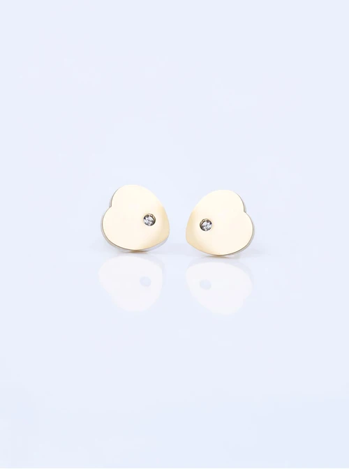 Kolczyki złote serduszka S200074Z00