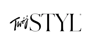 Napis "Twój Styl" na białym tle