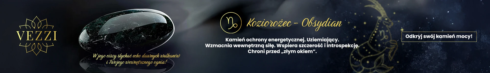 Kamień dedykowany znakowi zodiaku KOZIOROŻEC