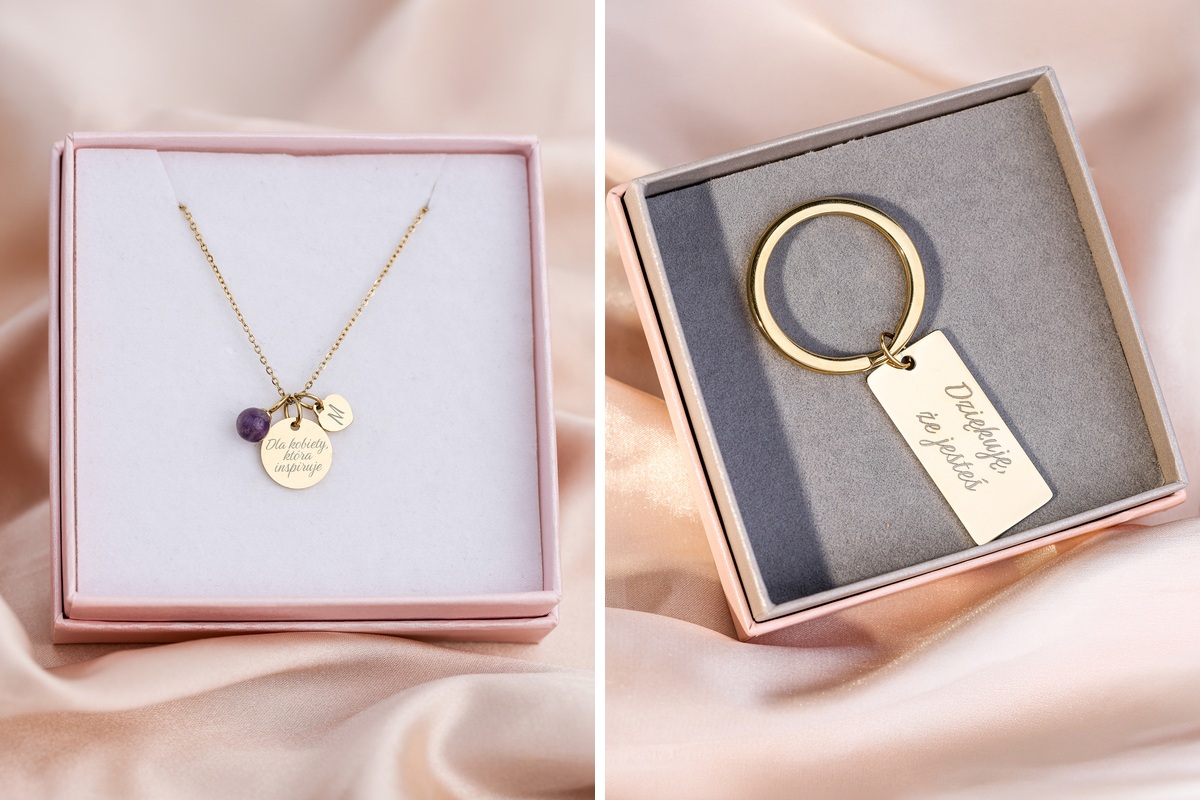 Biżuteria personalizowana na Dzień Mamy