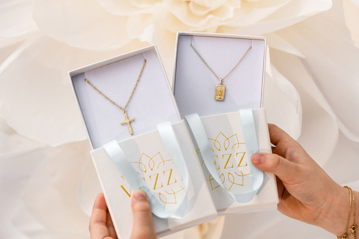 Łańcuszki na komunię dla dziewczynki