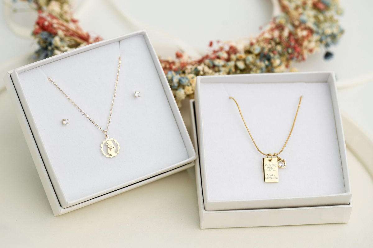 Zestawy biżuterii na komunię dla dziewczynki