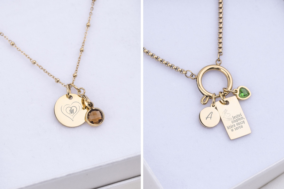 Personalizowana biżuteria z kamieniami urodzeniowymi