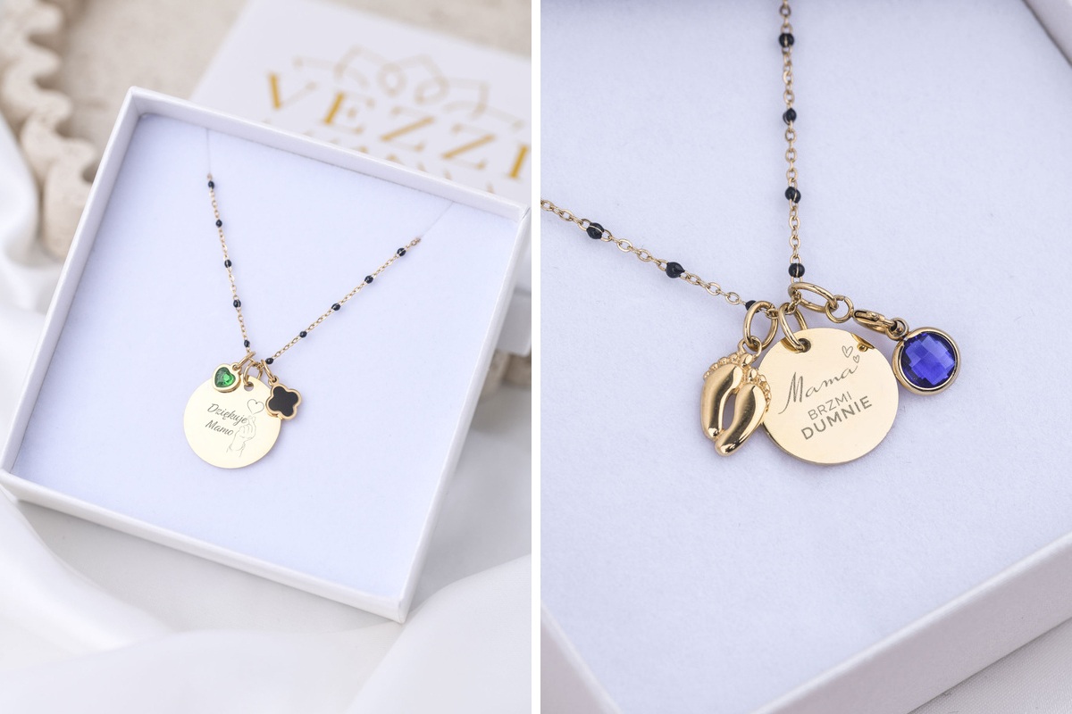 Biżuteria personalizowana - prezent last minute na Dzień Mamy