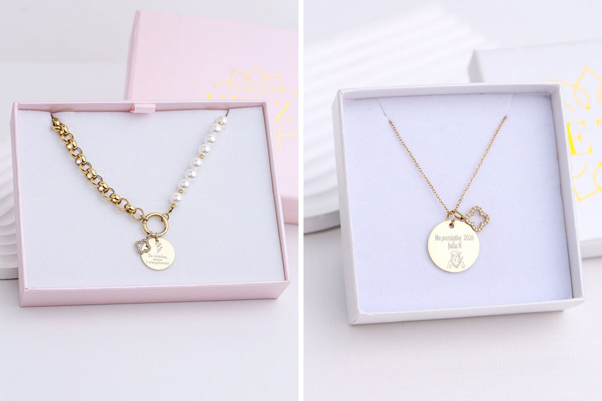 Personalizowana biżuteria na zakończenie roku szkolnego
