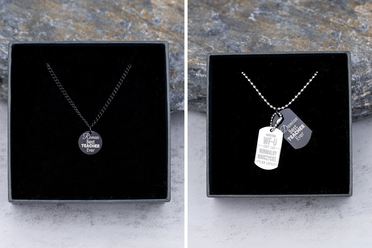 Personalizowana biżuteria na Dzień Nauczyciela
