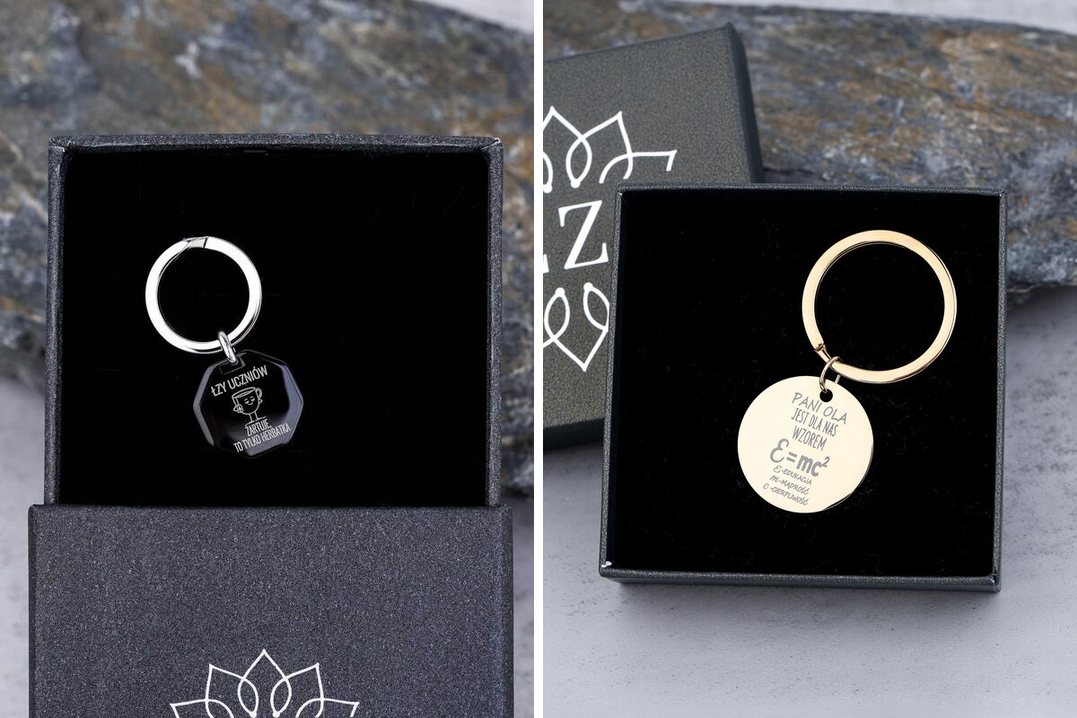 Personalizowane breloki na Dzień Nauczyciela
